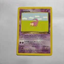 SLOWPOKE - 55/62 - Fossil - Pokemon Card - LP - Image 3
