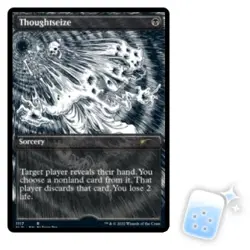 THOUGHTSEIZE Secret Lair Magic MTG MINT CARD - Image 2