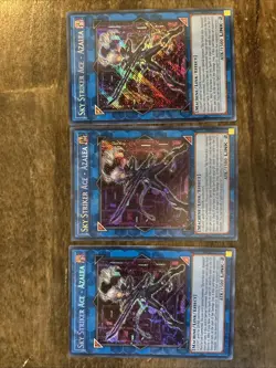 Sky Striker Ace Azalea Secret Rare Card BLMR-EN052 - Image 1