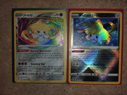 Pokémon Card Jirachi Vivid Voltage 119 Holo Amazing Rare - Radiant Jirachi 120 - Image 4