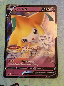 Jirachi v SWSH299 Holo Promo Radiant Jirachi 120/195 Pokemon TCG Lot Of 2 cards - Image 6