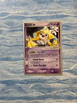 Pokémon Jirachi EX Card 2008 94/100 World Championship Deck - Image 1