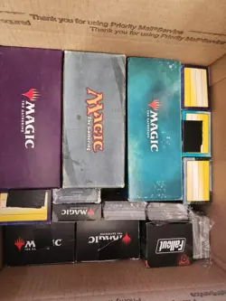 1000 Near Mint MTG Magic the Gathering Card Lot with Unsearched VIntage and Holo - Image 1
