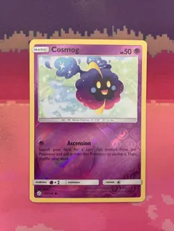 Pokemon Card Cosmog Cosmic Eclipse Reverse Holo 99/236 Near Mint - Image 1