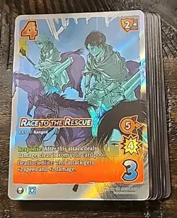 Attack On Titan: Battle For Humanity Mix Lot Of 18 Cards Rares & UR - MINT - Image 1