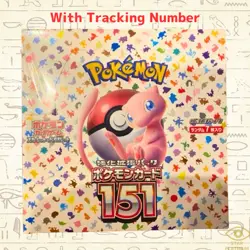 Pokemon Card 151 Booster Box Scarlet & Violet sv2a Japanese  with Shrink Wrap - Image 1