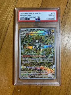 Magneton 159 Sv: Scarlet & Violet Promo Cards Holo PSA 10 GEM MT - Image 1