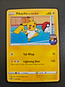 Pokemon Card - Pikachu on the Ball 001/005 - Pokemon Futsal - NM {270} - Image 6