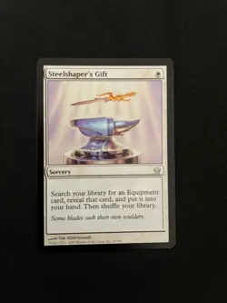 MTG magic cards 1x Steelshaper's Gift Fifth Dawn NM-Mint, English - Image 1