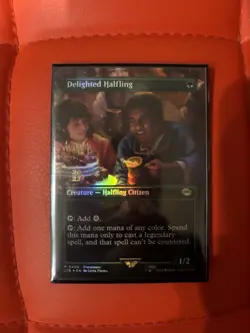 Delighted Halfling (0402) - Prerelease Cards - FOIL - Image 1