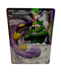 Tornadus 98/98 Rare Black & White Emerging Powers Full Art Holo Pokemon Card TCG - Image 3