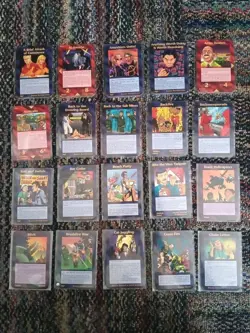 Illuminati INWO CCG Assassins Almost Complete Set 103/125 Cards NM - Image 2