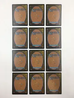 MTG Misprints/Miscuts - Magic The Gathering Misprint Card Lot-Shifted Foil Lands - Image 2