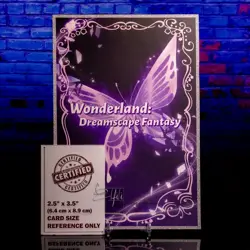 Emilia Panda Waifu A5 Premium Card LSP Glitter Framed Oversized Re:Zero - Image 2