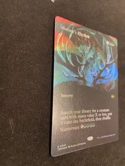 Nature's Rhythm Borderless Foil #349 Tarkir Dragonstorm Card MTG Nm/M - Image 2