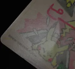 Pokemon Card Pikachu #12 Japanese Stitch Touch Bandai Sealdass 1998 - Image 21