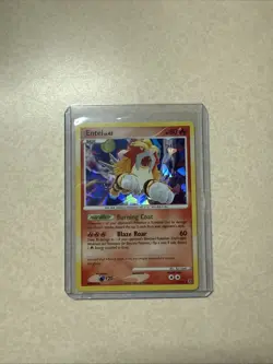Pokémon Entei TCG Secret Wonders 4/132 Cracked Ice Holo Card - Image 6