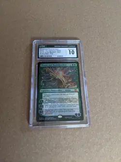 CGC Gem Mint 10 - MTG Wrenn and Realmbreaker FOIL Mythic March of the Machine - Image 1
