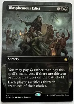 Blasphemous Edict Borderless Foundations Regular #317 - Image 1