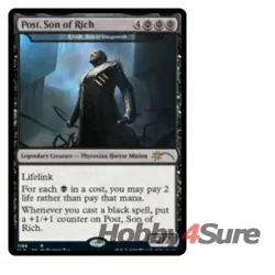 Post, Son Of Rich (k'rrik, Son Of Yawgmoth) (1186) M/NM Magic MTG Secret Lair - Image 2