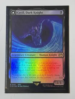 Cecil, Dark Knight FOIL - 0091 - Final Fantasy - MTG - NM/M - Image 2