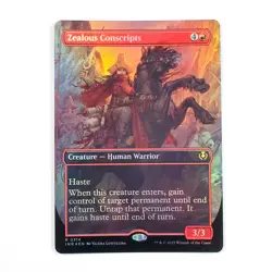 Zealous Conscripts 314 - MTG - Innistrad Remastered - NM Foil Borderless - Image 3