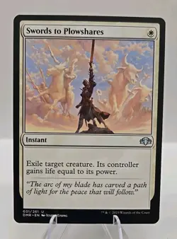 Swords to Plowshares MTG Dominaria Remastered Regular - Image 1