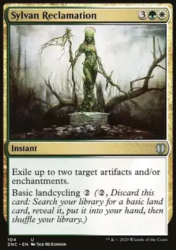 Sylvan Reclamation Commander: Zendikar Rising Regular - Image 2