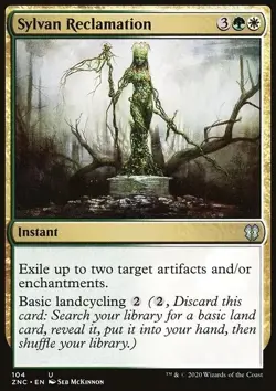 Sylvan Reclamation Commander: Zendikar Rising Regular - Image 3