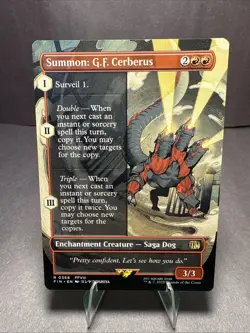 Summon: G.F. Cerberus (Borderless) Final Fantasy Regular - Image 1