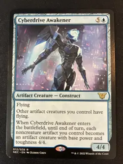 Cyberdrive Awakener Neon Dynasty Commander Magic: The Gathering 012/038 - Image 1