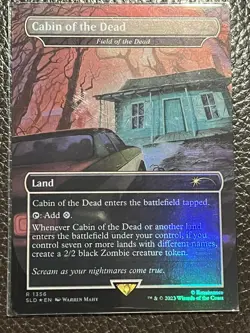 Mtg Secret Lair Cabin Of The Dead / Field Of The Dead Foil—NM - Image 2