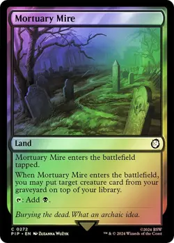 Mortuary Mire Foil Fallout Commander NM MTG - Image 1