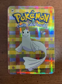 Dewgong #087 2000 Pokémon Vending Prism Holo Sticker Card - Image 1