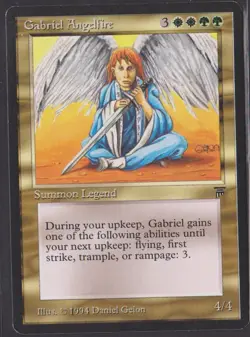 Gabriel Angelfire - MTG - NM- Legends Magic: The Gathering - Image 1