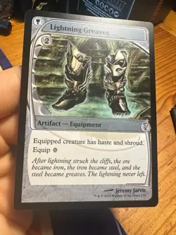 Lightning Greaves • Pack Fresh • Mystery Booster 2 • Future Sight • Mtg (1254) - Image 4