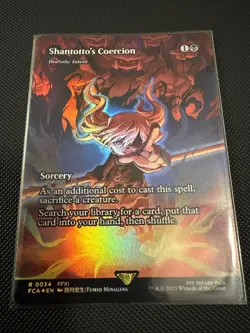 Shantotto's Coercion - Diabolic Intent (Showcase) FF: Through the Ages Foil - Image 1