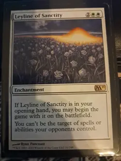 Leyline of Sanctity Core Set 2011 (M11) Regular - Image 2