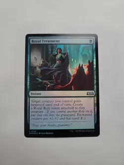MTG - Royal Treatment Wilds of Eldraine Foil Uncommon #0183 - Image 4