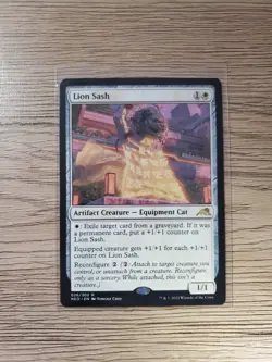 Lion Sash- Kamigawa: Neon Dynasty- Near Mint- Never Used - Image 1