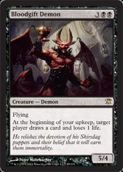 1 x Bloodgift Demon - Innistrad - NM-Mint - MTG - Image 1