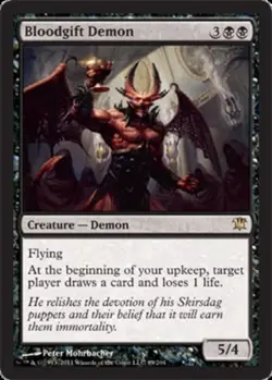 1 x Bloodgift Demon - Innistrad - NM-Mint - MTG - Image 2