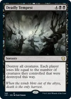 1 x Deadly Tempest - Commander 2021 - NM-Mint - MTG - Image 1
