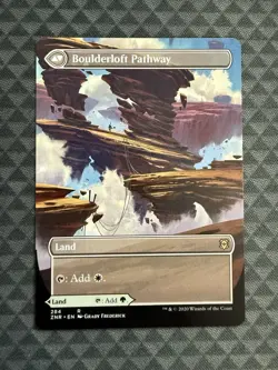 MTG Branchloft Pathway #284 Borderless Rare Zendikar Rising (ZNR) - Image 3