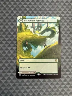 MTG Branchloft Pathway #284 Borderless Rare Zendikar Rising (ZNR) - Image 5
