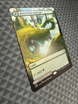 MTG Branchloft Pathway #284 Borderless Rare Zendikar Rising (ZNR) - Image 6