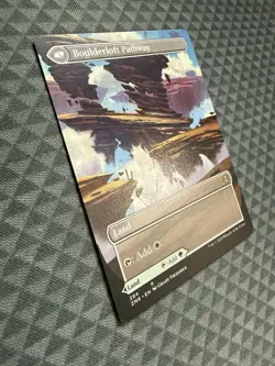 MTG Branchloft Pathway #284 Borderless Rare Zendikar Rising (ZNR) - Image 8