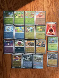 Black Bolt White Flare Card Lot Ft: 15 Pokeball/2 Masterball In hand Fast Ship!! - Image 1