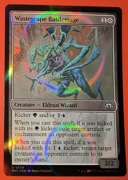 MTG: *WASTESCAPE BATTLEMAGE*  RIPPLE FOIL  MH3 /#508/ NM / UNCOMMON / UNPLAYED - Image 4