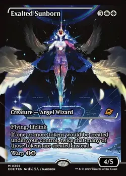 Exalted Sunborn X1 SHOWCASE FOIL -NM/M- Edge of Eternities - Image 2